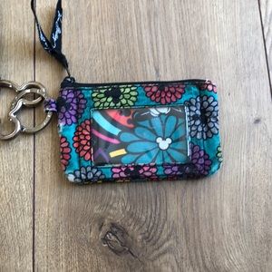 Disney Vera Bradley lanyard and coin purse